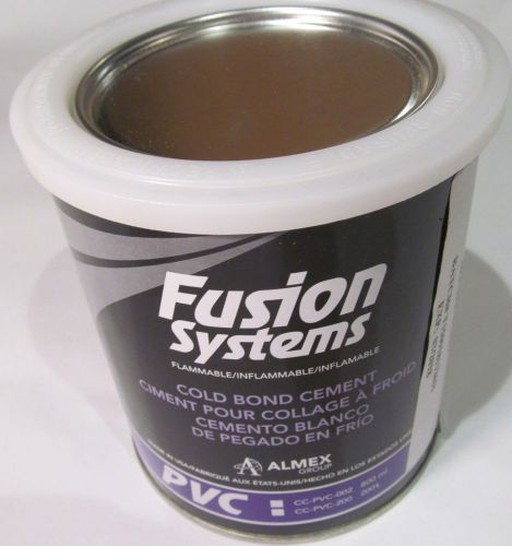 NEW QUART/ 800ML ALMEX FUSION SYSTEMS PVC COLD BOND CEMENT CPVC CC-PVC-002