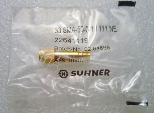 33_SMA-50-0-1/111_NE HUBER &amp; SUHNER COAXIAL CONNECTOR