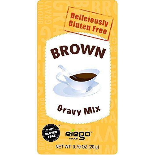 Riega Foods Brown Gravy Mix, 0.7 Ounce -- 8 per case.
