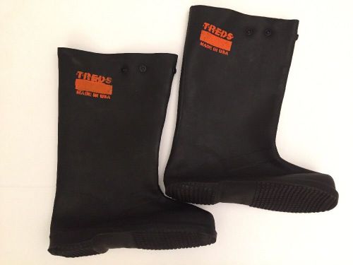 Treds 17&#034; rubber over-the-shoe slush boot #17852 large (11-12) for sale
