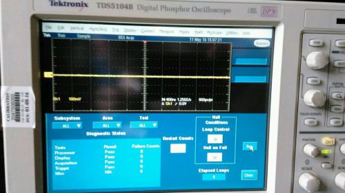 Tektronix TDS5104B 4 Channel 1 GHz 5GS/s Digital Oscilloscope