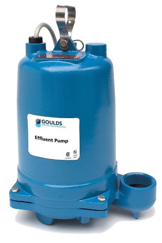 Goulds submersible effluent pump we1034h for sale