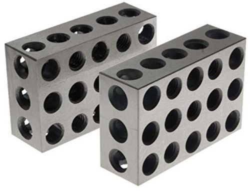 BL-123 Pair Of 1 X 2 X 3 Precision Steel 1-2-3 Blocks