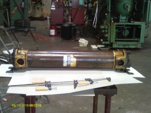 COPPER SHELL AND TUBE HEAT EXCHANGER --- 6&#034; D  X  36&#034; L ---REDUCED PRICE