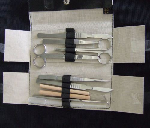 Dissecting Kit Advanced Intermediate 10 pc Durable Design for Frequent Use