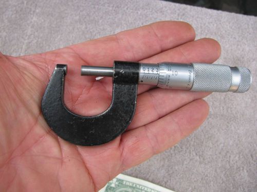 Brown sharpe carbide  0-1&#034;  0001  micrometer tool for sale