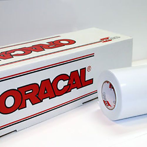 1 roll 24&#034; x 10&#039; white gloss oracal 651 sign cutting vinyl for sale