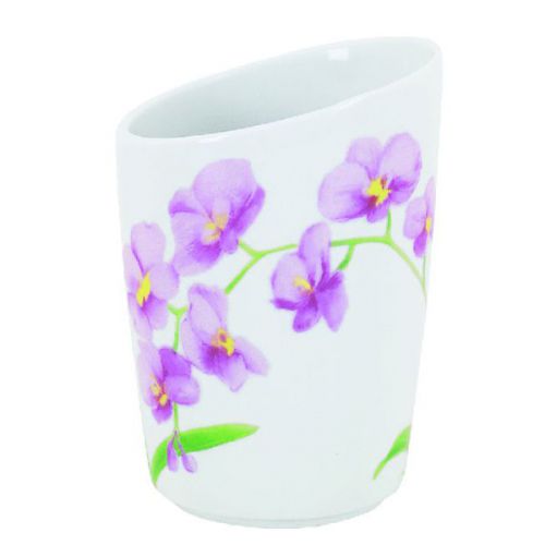 Porcelain Diameter7CM*Height10CM Wash Supplies Gargle Cup Tooth Mug Orchid