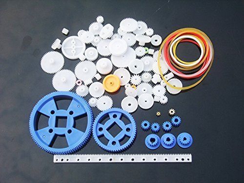 Skylly 80 kinds plastic shaft single double crown worm gears diy for robot for sale