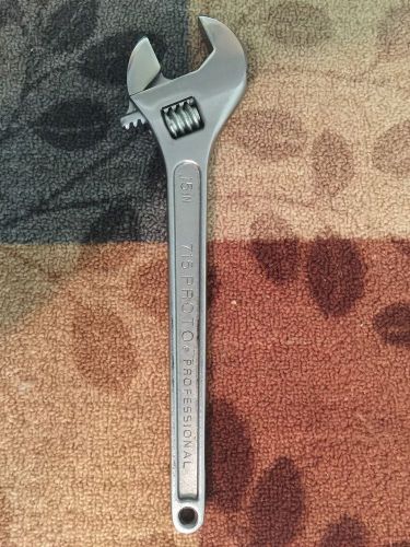 Proto 15&#034; adjustable wrench for sale