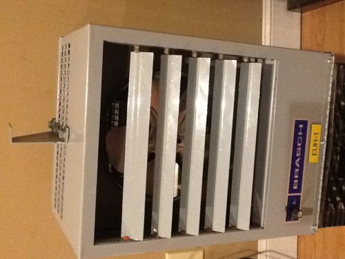 Brasch btuh-3-2771-277-d single phase 277v 3kw ceiling mount electric heater! for sale