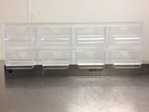 Cal-mil 287 eight drawer topping dispenser - 13&#034; x 8&#034; x 5&#034; for sale