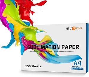 Sublimation Paper 150 Sheets Sublimation Paper For Cotton Compatible 8.5 x 11in