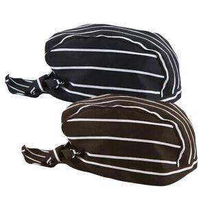 2pcs Chef Cooling Hat Relief From Kitchen , Breathable,Adustable Strap