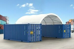 Covermore 20&#039;x20&#039; (15 oz. PVC) Shipping Cargo Container Conex Fabric Shelter