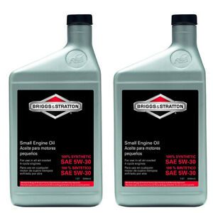 Briggs and Stratton 2 Pack Of Genuine OEM Replacement Oils # 100074-2PK