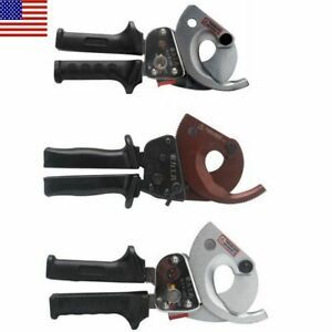Ratchet Cable Cutters Copper Aluminum Wire Cable Clamp Wire Cutter 300-500mm