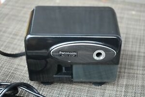 Panasonic Auto-Stop Black Electric Pencil Sharpener model KP-310 Tested &amp; Works