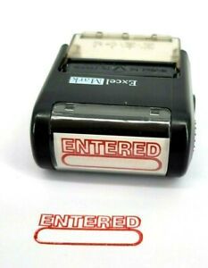 Excelmark ENTERED A-1539 Self Inking Stamp