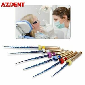 6 Pcs / Box Rotating Heat Activated Root Canal Lime Dental Lab Clinic