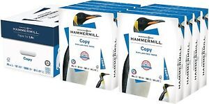 Hammermill 20 lb Printer Copy Paper 8.5 x 11 - 8 Ream, 4000-Sheets, 92 Bright