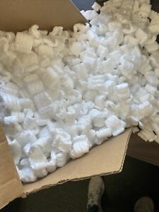 Packing Shipping Peanuts Anti Static Loose Fill - 14 Cubic Feet - White