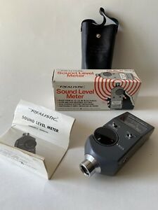REALISTIC SOUND LEVEL METER IN CASE WITH INSTRUCTION