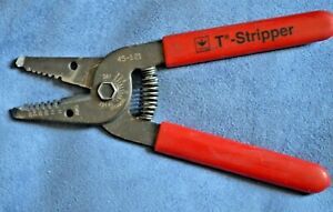Ideal Industries T-Stripper Wire Cutter 45-121 16-26 USA 6&#034;