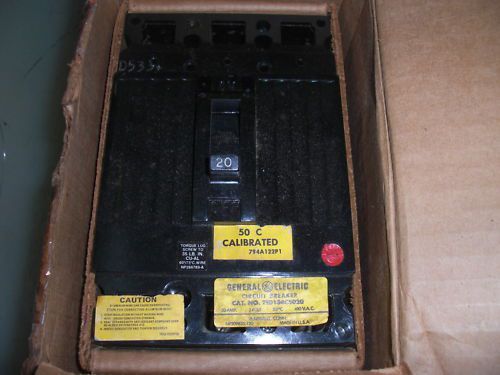General electric ted134c5020 circuit breaker for sale