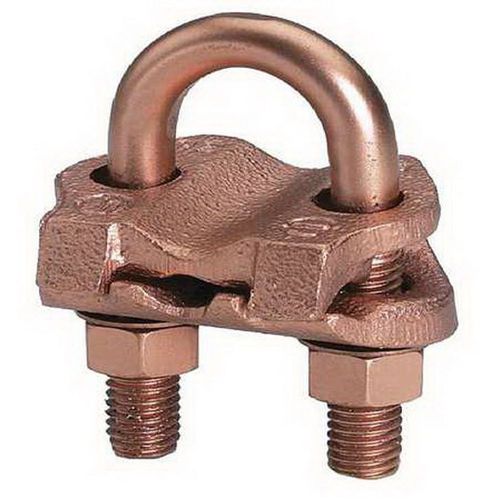 Burndy gar1129 bright tipped fence post grounding connector x 20 for sale