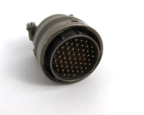 Ms3116f-22-55p mil spec connector gold contacts =nos= for sale