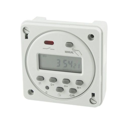 Cn101a led screen digital time switch progerammable timer ac 24v 10a brand new! for sale