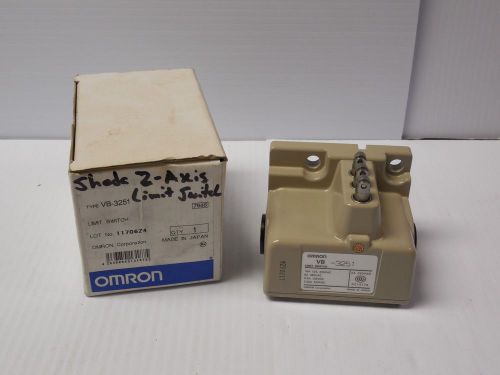 New omron limit switch vb-3251 vb3251 10 amp a 10a 250 vac for sale