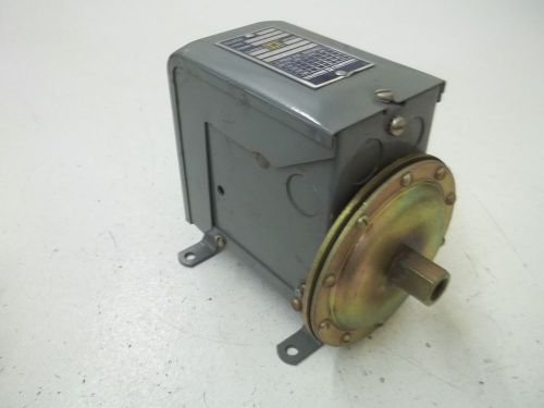 SQUARE D 9013-AMG3-S15 INDUSTRIAL PRESSURE SWITCH *USED*