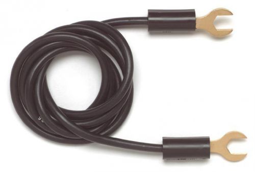 Pomona 1693-60-0 spade lug patch cord, black, 60&#034; for sale