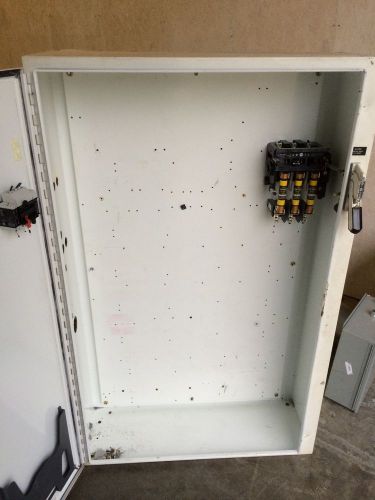 Hoffman a60sa3812lppl type 12 enclosure with disconnect switch wall mount for sale