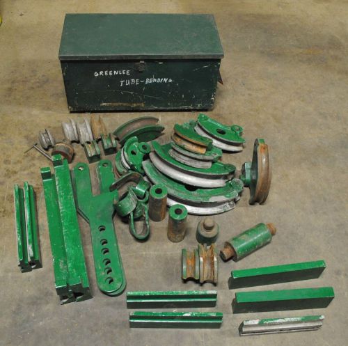 Greenlee pipe bender shoe set tons of extras ridgid 43 pieces for sale