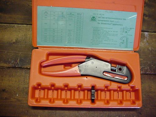 T&amp;b shure-stake wt-540 interchangeable die installing tool for sale