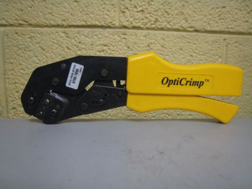 KITCO 0700-1690 .120 .137 .190 OptiCrimp Fiber Optic Crimper Crimping Tool Used
