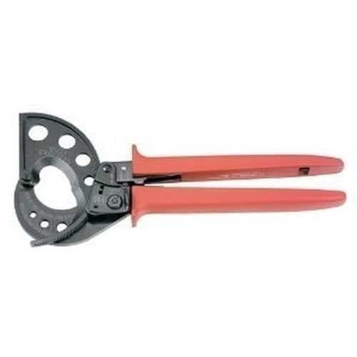 New klein tools 63750 heavy duty ratcheting cable cutter tool high quality red for sale