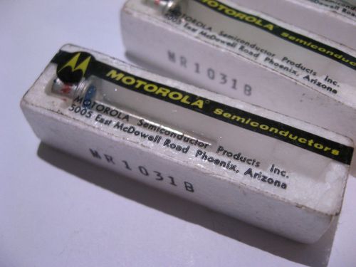 Lot of 4 Motorola MR1031B 100V 3A Power Rectifier Diode - NOS Vintage