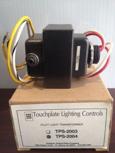 Touchplate Lighting Controls Pilot Light Transformer TPS-2004