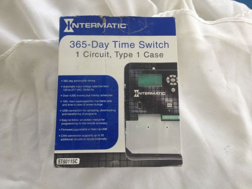 INTERMATIC ET90115C, 365 Day,Electronic Energy Control Timer Single Circuit NEW