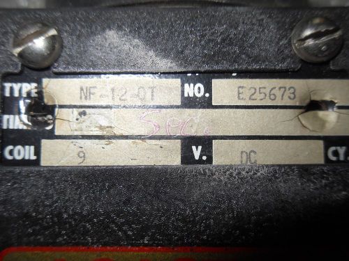 (Q12) 1 USED AGASTAT NF-12-QT TIME DELAY RELAY