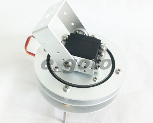 2axis 2 dof white mechanical ptz acrylic chassis robot bracket(no servo) robotic for sale
