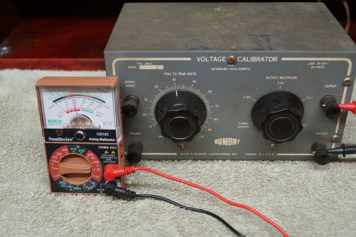 Dumont type 264A voltage calibrator for oscilloscope