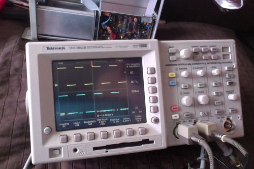 Tektronix TDS3052B oscilloscope with probes