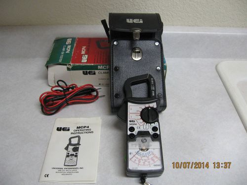 UEi MCP4 Clamp On Multimeter Tester