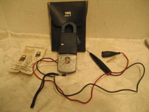 A.W.SPERRY - SNAP 6 - SWIVEL CASE SNAP AROUND VOLT OHM AMMETER - UNTESTED