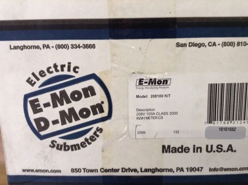 E-Mon D-Mon 208100 Kit
